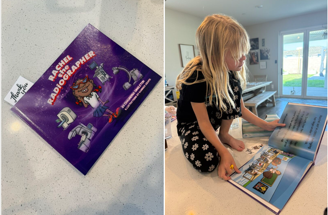 RACHEL THE RADiOGRAPHER Children's STEM Radiographer Book